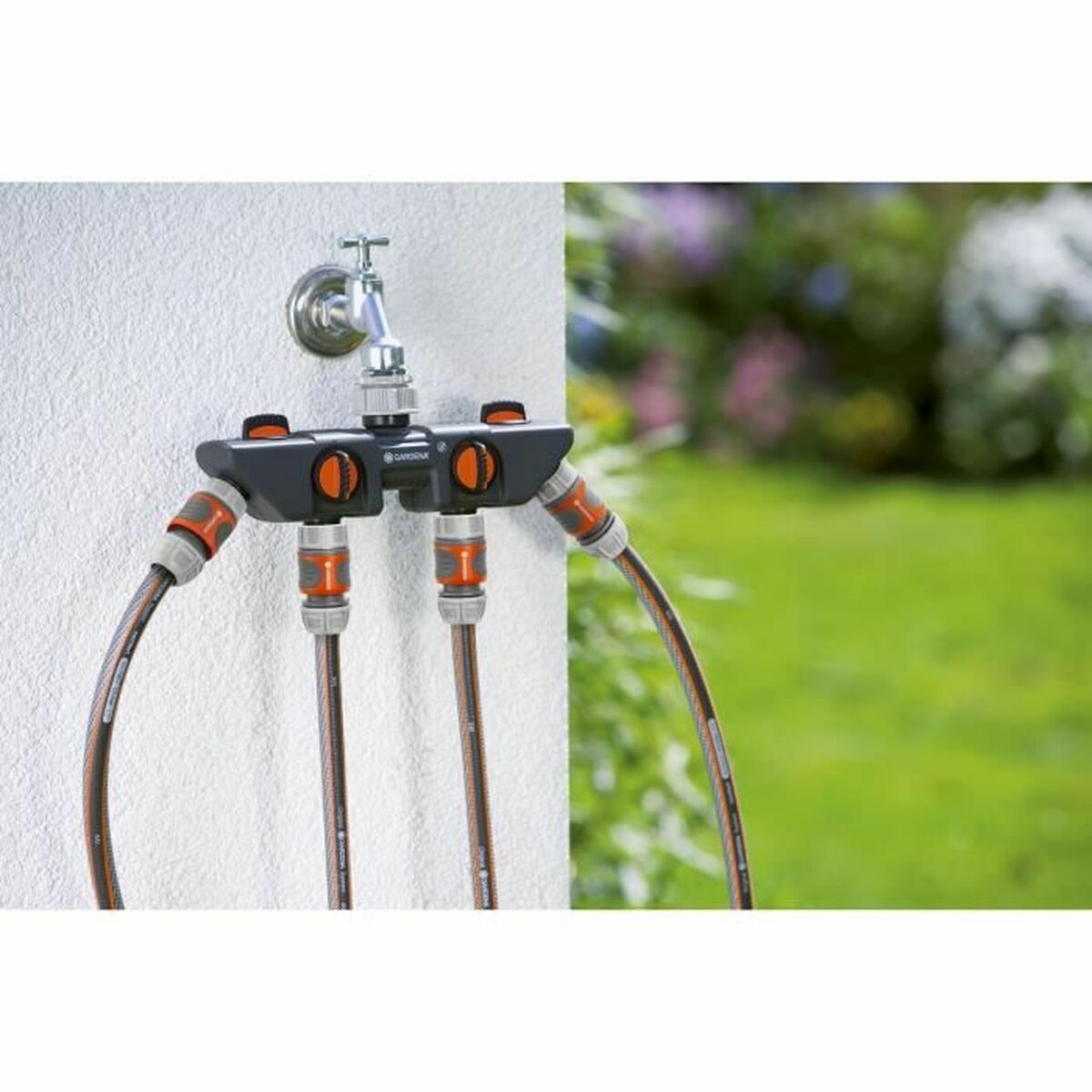 Conector de furtun Gardena Prof-System 08194-20 Cvadruplu